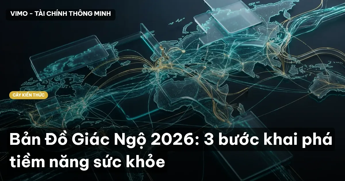 Bản Đồ Giác Ngộ 2026: 3 bước khai phá tiềm năng sức khỏe