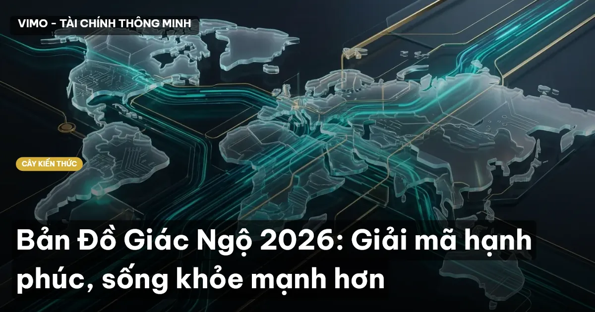 Bản Đồ Giác Ngộ 2026: Giải mã hạnh phúc, sống khỏe mạnh hơn