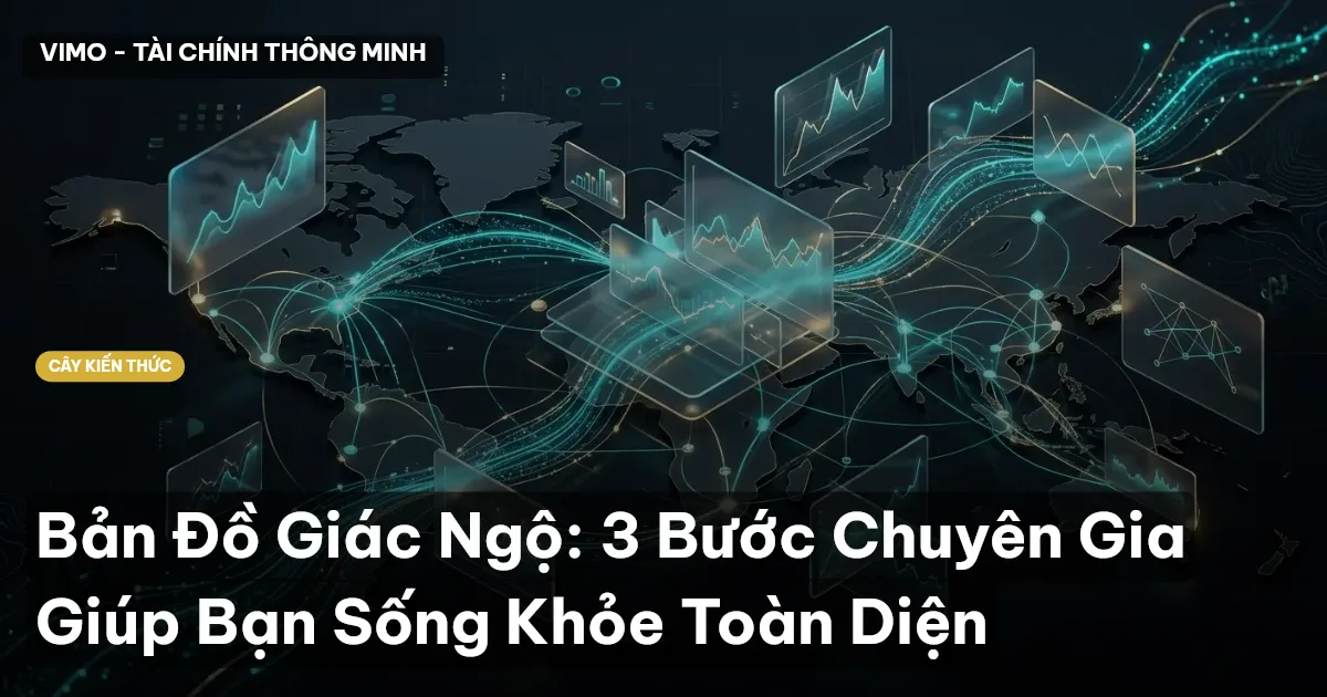 Bản Đồ Giác Ngộ: 3 Bước Chuyên Gia Giúp Bạn Sống Khỏe Toàn Diện