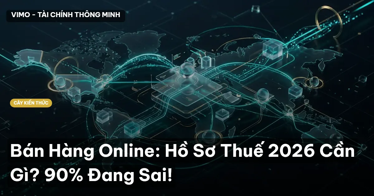 Bán Hàng Online: Hồ Sơ Thuế 2026 Cần Gì? 90% Đang Sai!
