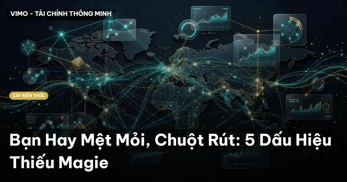 Bạn Hay Mệt Mỏi, Chuột Rút: 5 Dấu Hiệu Thiếu Magie