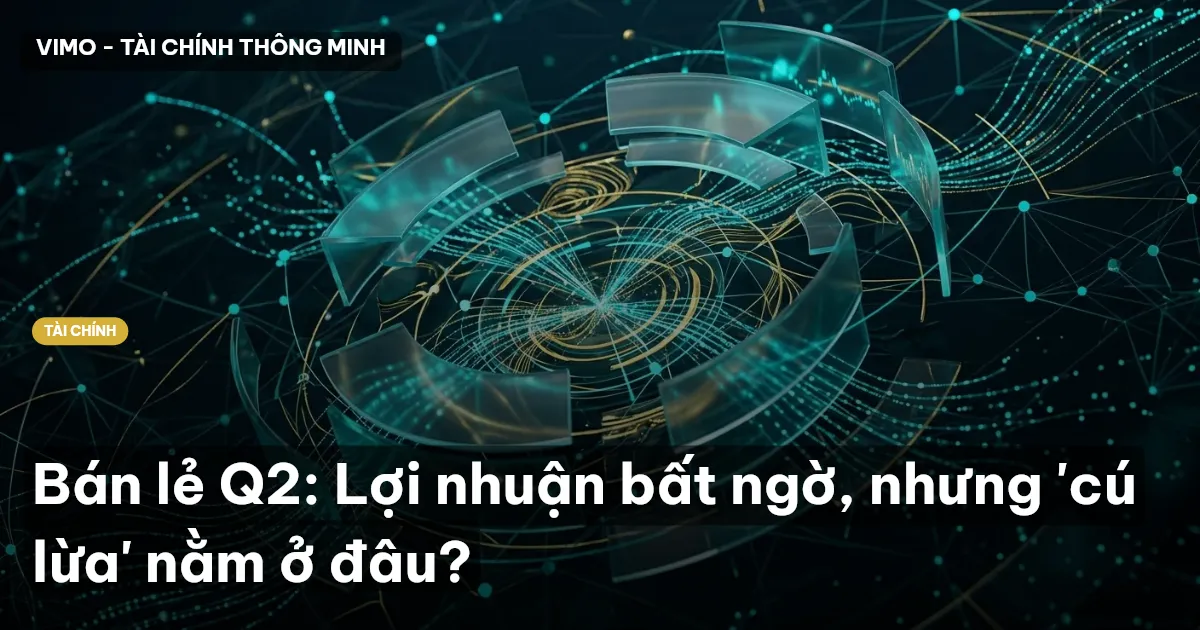 Bán lẻ Q2: Lợi nhuận bất ngờ, nhưng 'cú lừa' nằm ở đâu?