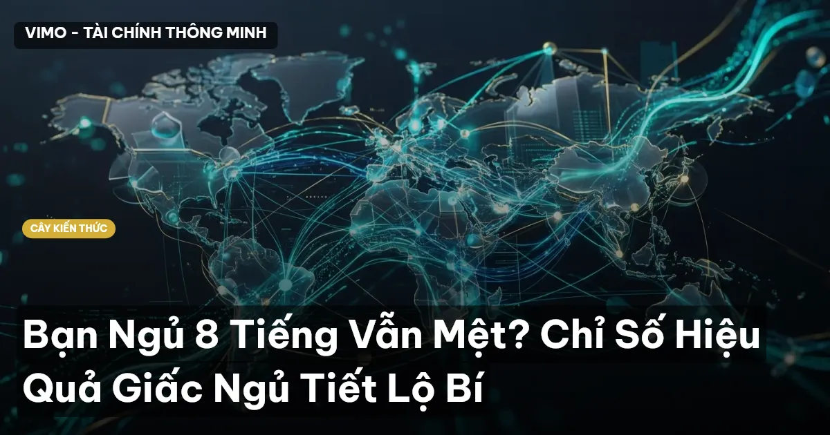 Bạn Ngủ 8 Tiếng Vẫn Mệt? Chỉ Số Hiệu Quả Giấc Ngủ Tiết Lộ Bí
