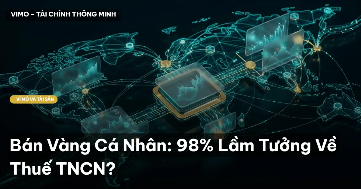 Bán Vàng Cá Nhân: 98% Lầm Tưởng Về Thuế TNCN?