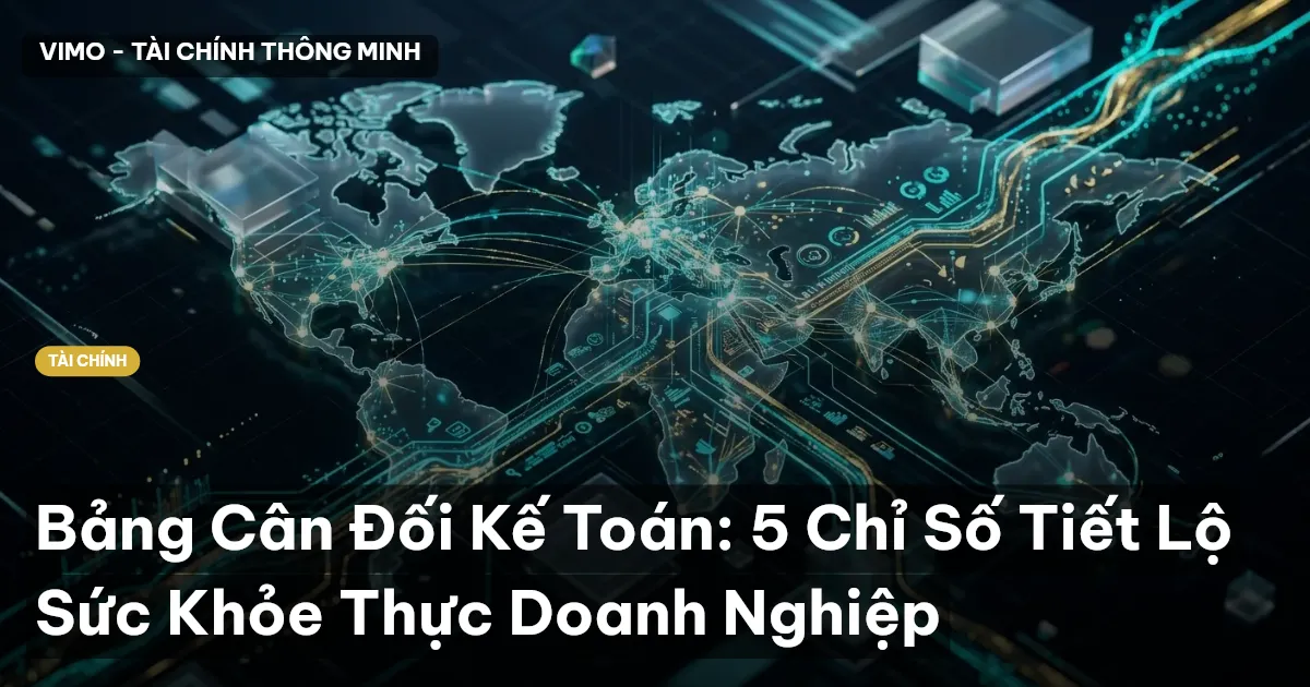 bảng cân đối kế toán