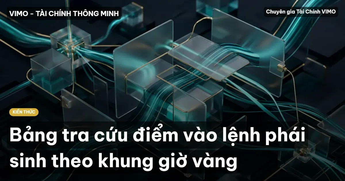 Bảng tra cứu điểm vào lệnh phái sinh theo khung giờ vàng