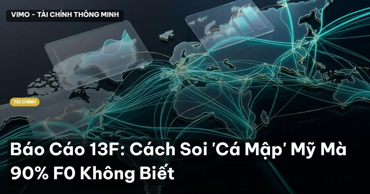 Báo Cáo 13F: Cách Soi 'Cá Mập' Mỹ Mà 90% F0 Không Biết