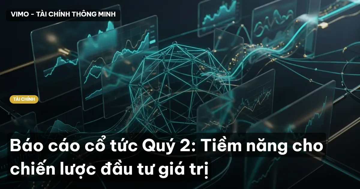 Báo cáo cổ tức Quý 2: Tiềm năng cho chiến lược đầu tư giá trị