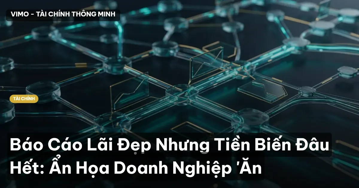 Báo Cáo Lãi Đẹp Nhưng Tiền Biến Đâu Hết: Ẩn Họa Doanh Nghiệp 'Ăn