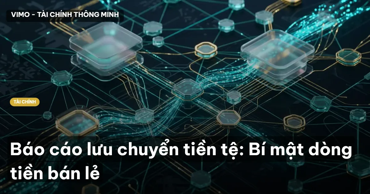 Báo cáo lưu chuyển tiền tệ: Bí mật dòng tiền bán lẻ