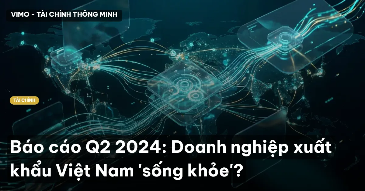 Báo cáo Q2 2024: Doanh nghiệp xuất khẩu Việt Nam 'sống khỏe'?
