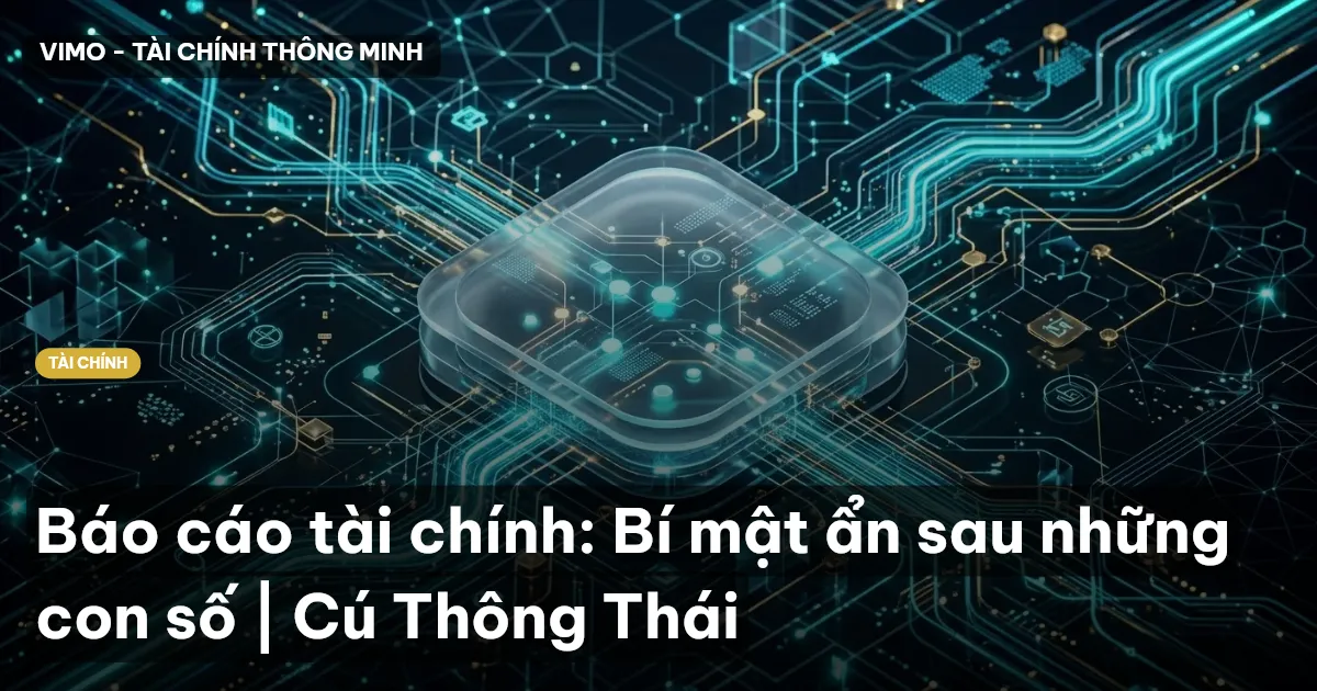 Báo cáo tài chính: Bí mật ẩn sau những con số | Cú Thông Thái