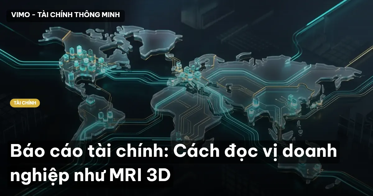 Báo cáo tài chính: Cách đọc vị doanh nghiệp như MRI 3D