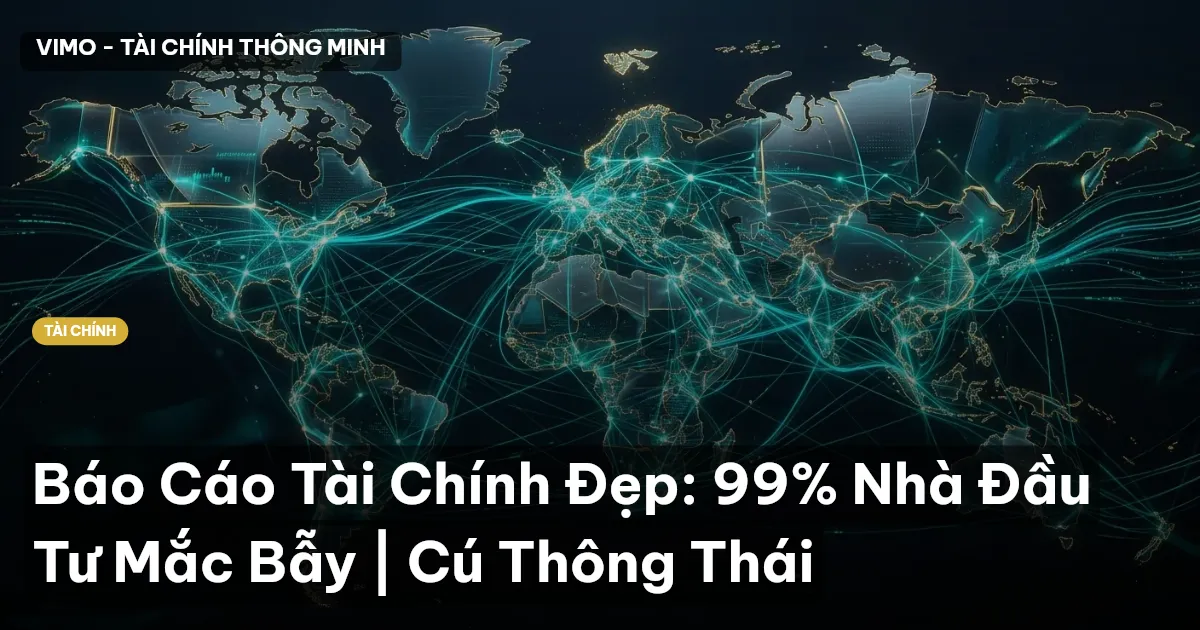 Báo Cáo Tài Chính Đẹp: 99% Nhà Đầu Tư Mắc Bẫy | Cú Thông Thái
