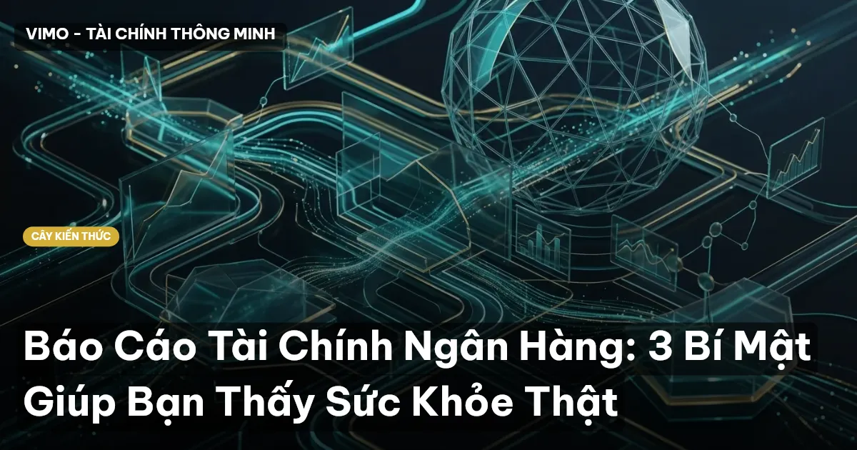 Báo Cáo Tài Chính Ngân Hàng: 3 Bí Mật Giúp Bạn Thấy Sức Khỏe Thật