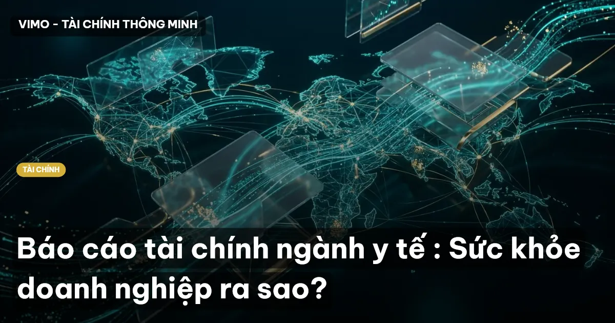 Báo cáo tài chính ngành y tế : Sức khỏe doanh nghiệp ra sao?