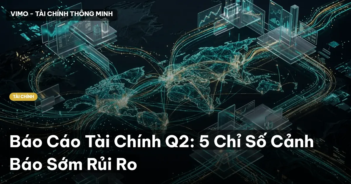 Báo Cáo Tài Chính Q2: 5 Chỉ Số Cảnh Báo Sớm Rủi Ro