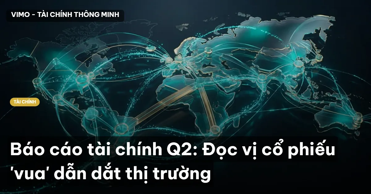 Báo cáo tài chính Q2: Đọc vị cổ phiếu 'vua' dẫn dắt thị trường