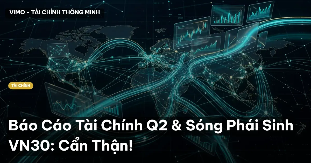 Báo Cáo Tài Chính Q2 & Sóng Phái Sinh VN30: Cẩn Thận!
