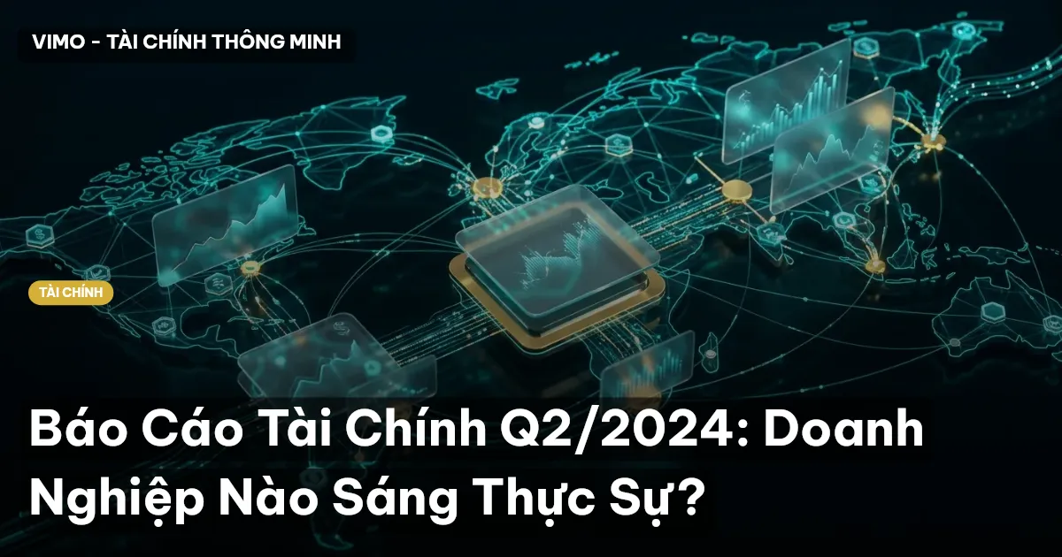 phân tích báo cáo tài chính Q2 2024