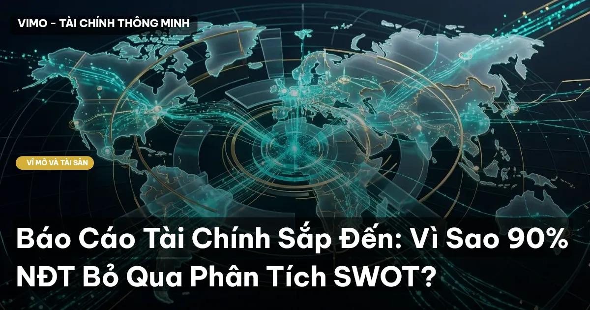 Báo Cáo Tài Chính Sắp Đến: Vì Sao 90% NĐT Bỏ Qua Phân Tích SWOT?