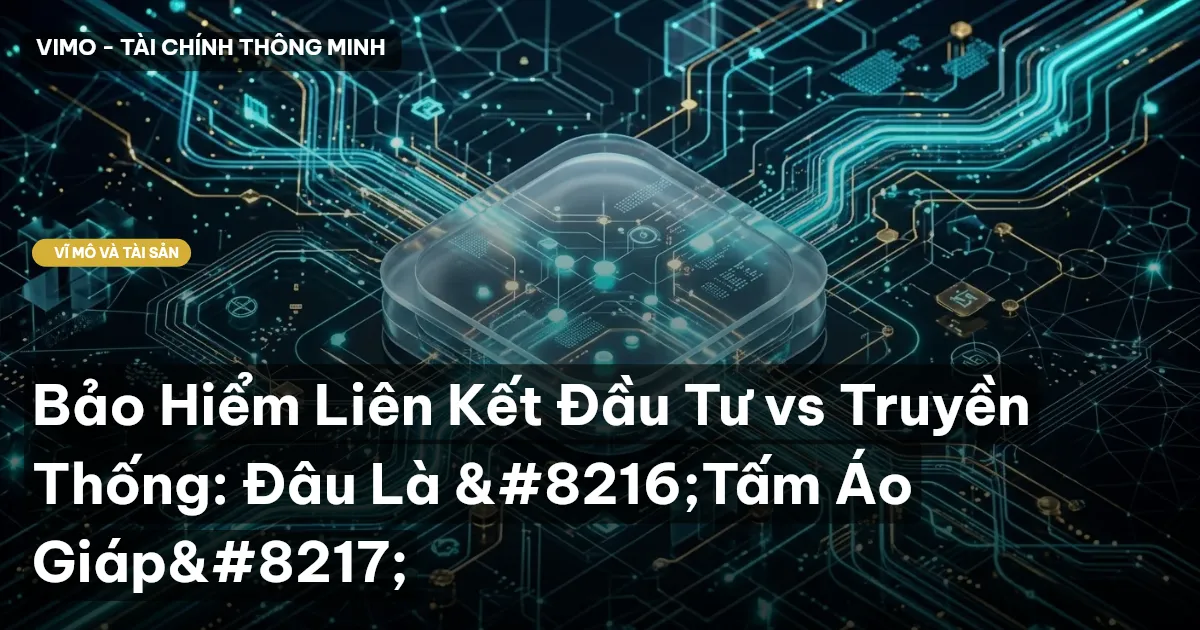 Bảo Hiểm Liên Kết Đầu Tư vs Truyền Thống: Đâu Là ‘Tấm Áo Giáp’