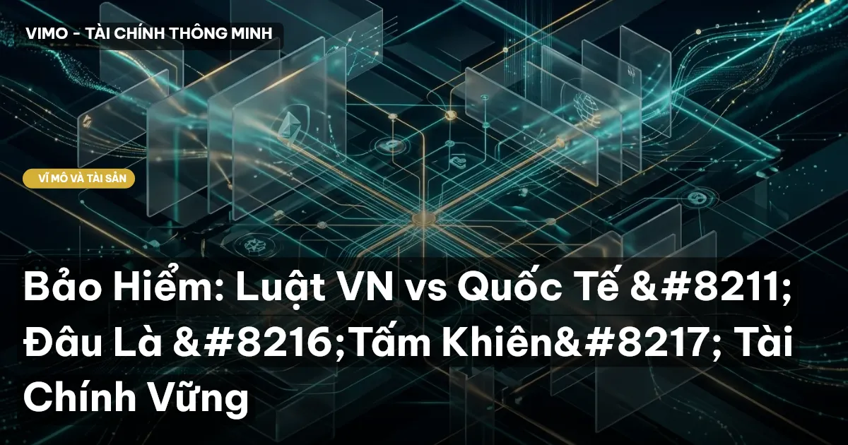 Bảo Hiểm: Luật VN vs Quốc Tế – Đâu Là 'Tấm Khiên' Tài Chính Vững