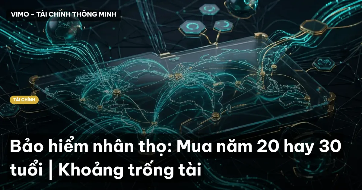 Bảo hiểm nhân thọ: Mua năm 20 hay 30 tuổi | Khoảng trống tài