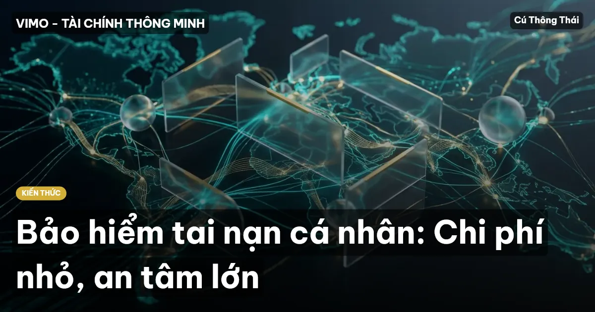 Bảo hiểm tai nạn cá nhân: Chi phí nhỏ, an tâm lớn