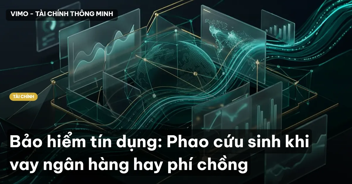 Bảo hiểm tín dụng: Phao cứu sinh khi vay ngân hàng hay phí chồng
