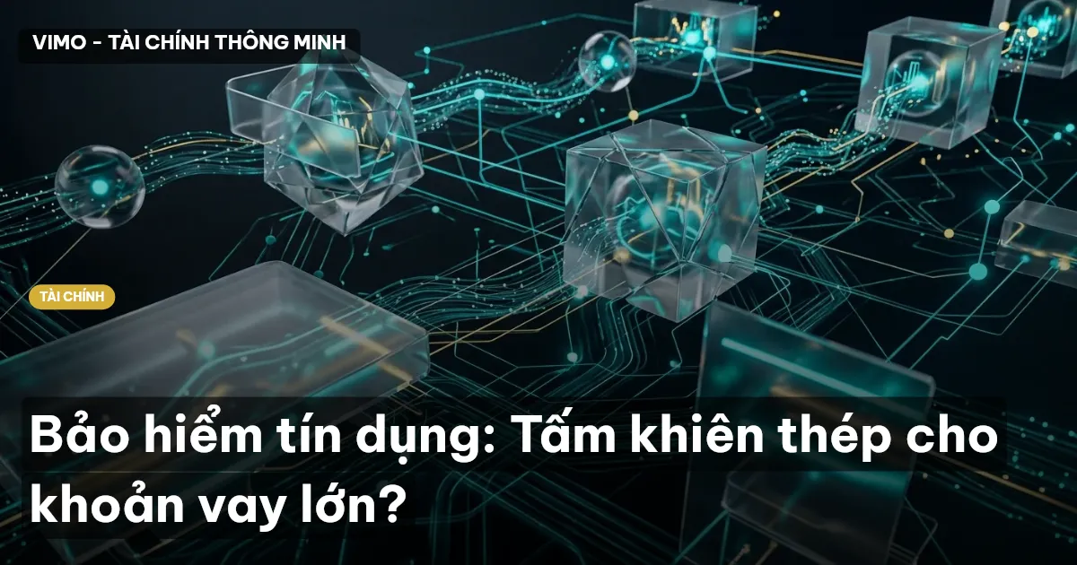Bảo hiểm tín dụng: Tấm khiên thép cho khoản vay lớn?
