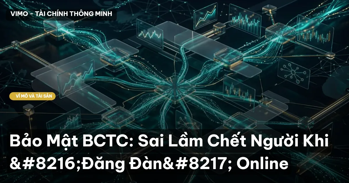 Bảo Mật BCTC: Sai Lầm Chết Người Khi ‘Đăng Đàn’ Online