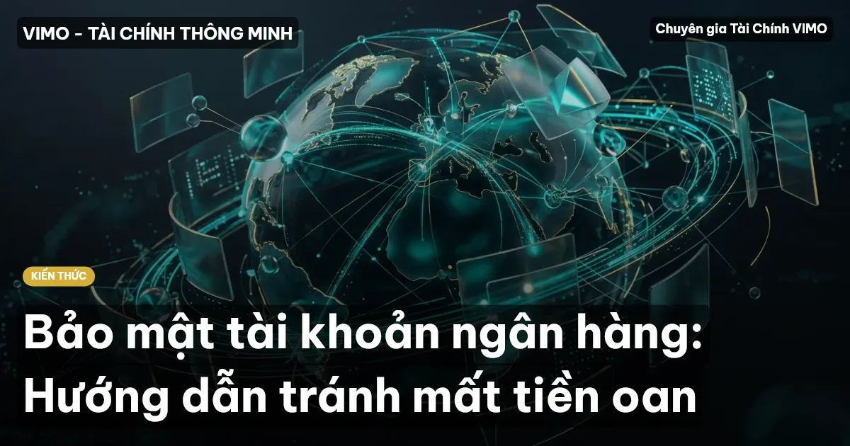Bảo mật tài khoản ngân hàng: Hướng dẫn tránh mất tiền oan