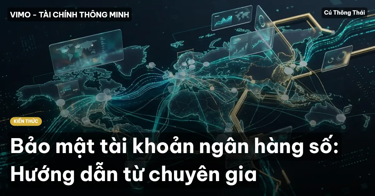 Bảo mật tài khoản ngân hàng số: Hướng dẫn từ chuyên gia