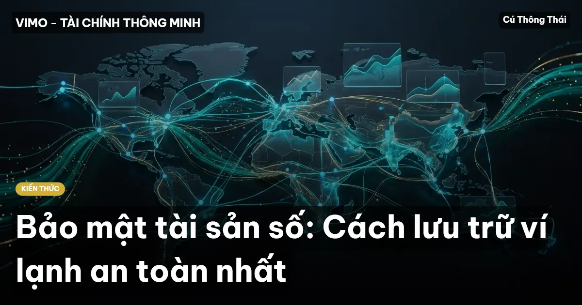 Bảo mật tài sản số: Cách lưu trữ ví lạnh an toàn nhất