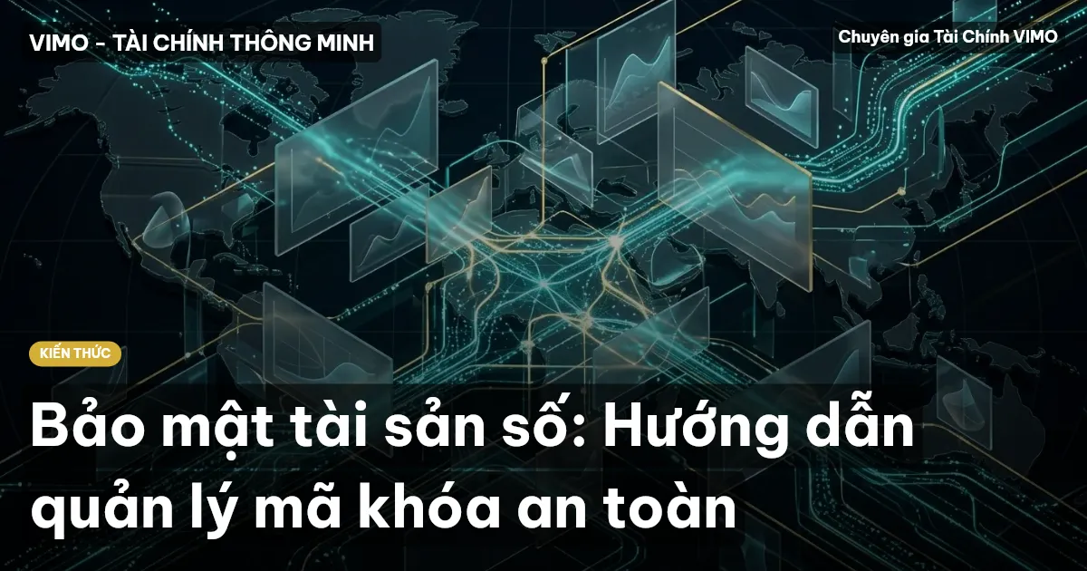 Bảo mật tài sản số: Hướng dẫn quản lý mã khóa an toàn