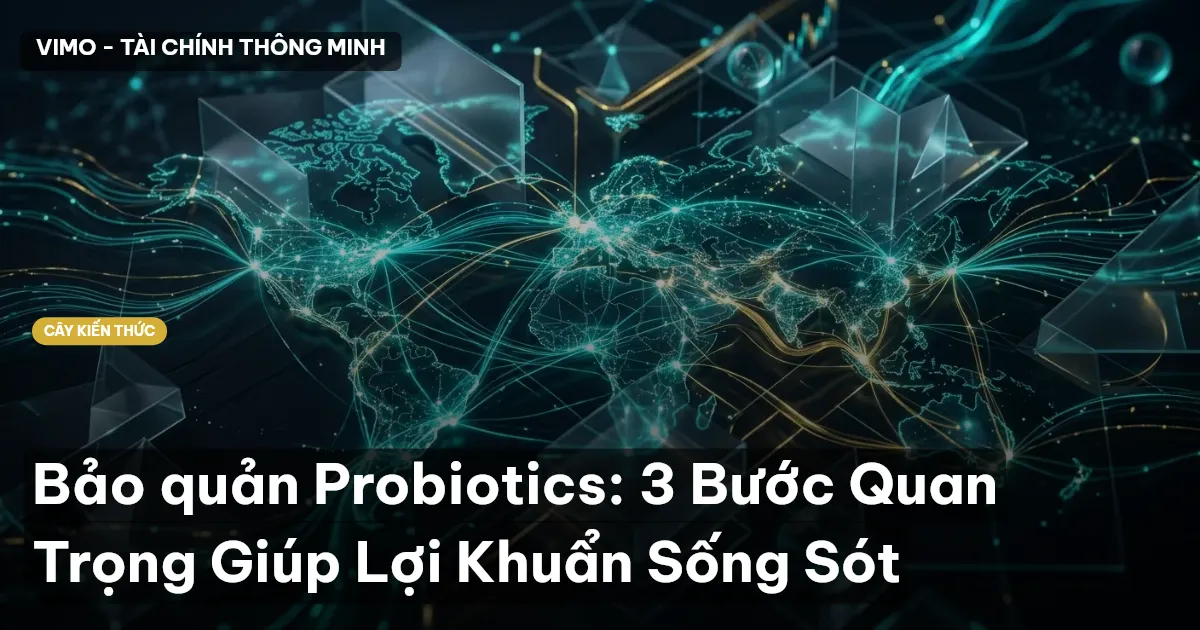 Bảo quản Probiotics: 3 Bước Quan Trọng Giúp Lợi Khuẩn Sống Sót