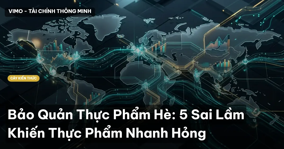 Bảo Quản Thực Phẩm Hè: 5 Sai Lầm Khiến Thực Phẩm Nhanh Hỏng