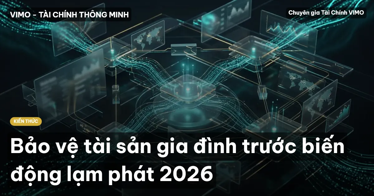 Bảo vệ tài sản gia đình trước biến động lạm phát 2026