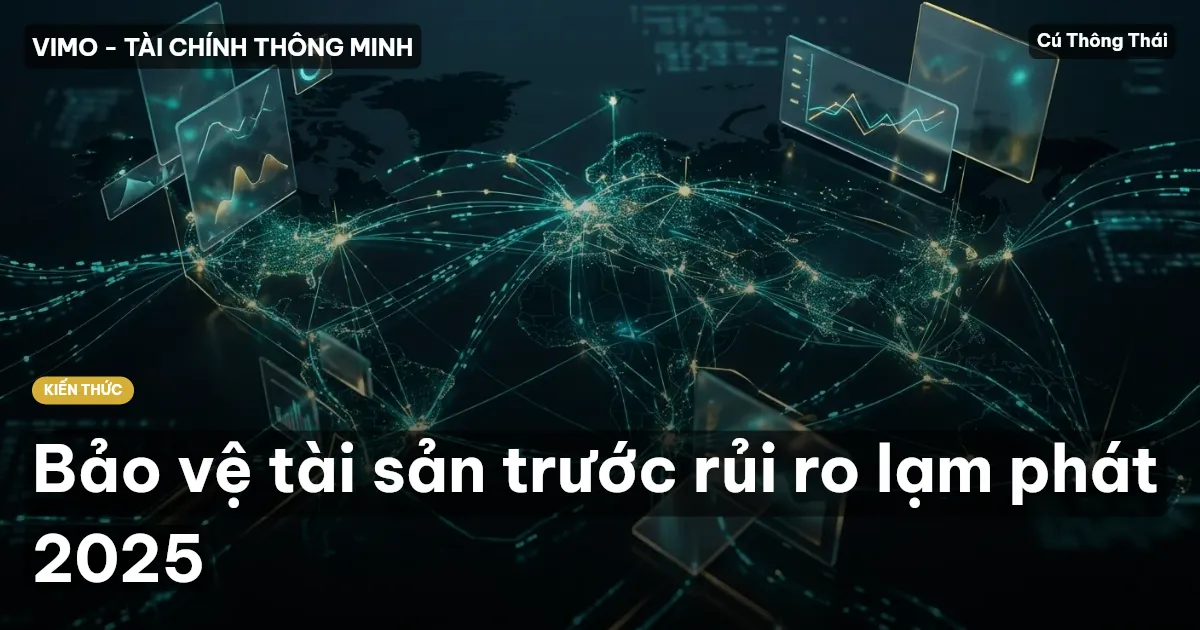 Bảo vệ tài sản trước rủi ro lạm phát 2025