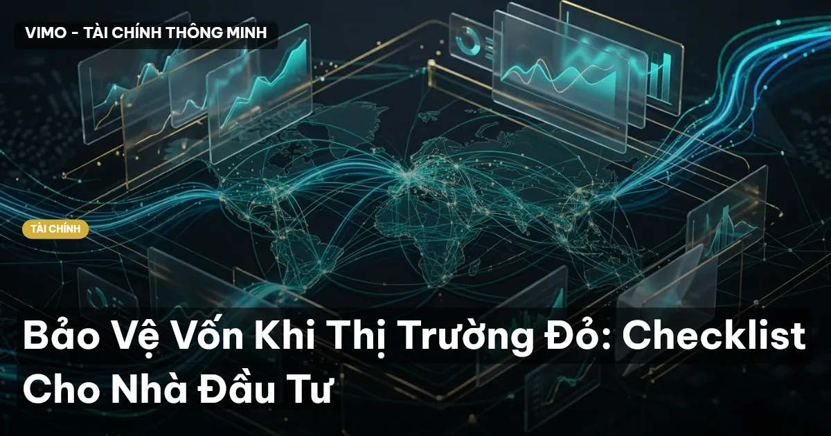 Bảo Vệ Vốn Khi Thị Trường Đỏ: Checklist Cho Nhà Đầu Tư