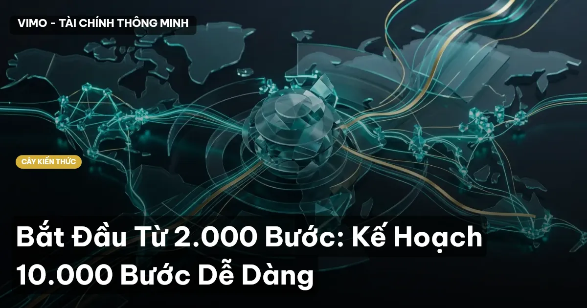 Bắt Đầu Từ 2.000 Bước: Kế Hoạch 10.000 Bước Dễ Dàng