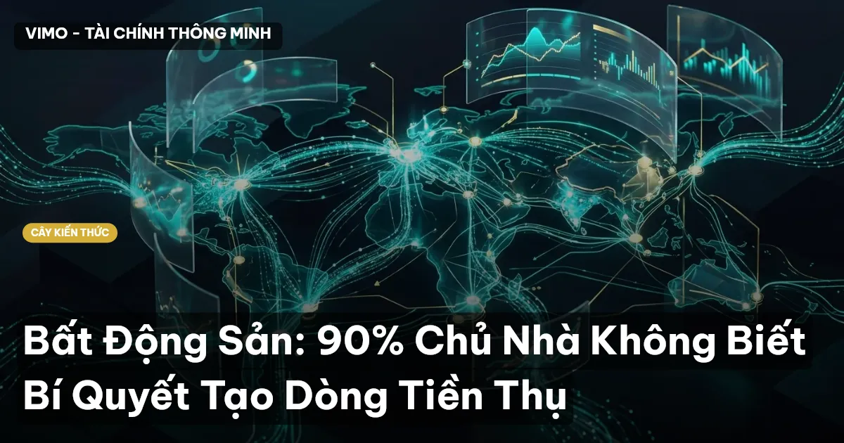 Bất Động Sản: 90% Chủ Nhà Không Biết Bí Quyết Tạo Dòng Tiền Thụ