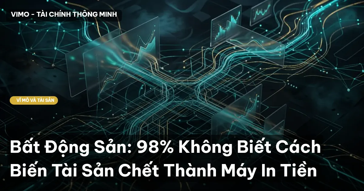Bất Động Sản: 98% Không Biết Cách Biến Tài Sản Chết Thành Máy In Tiền