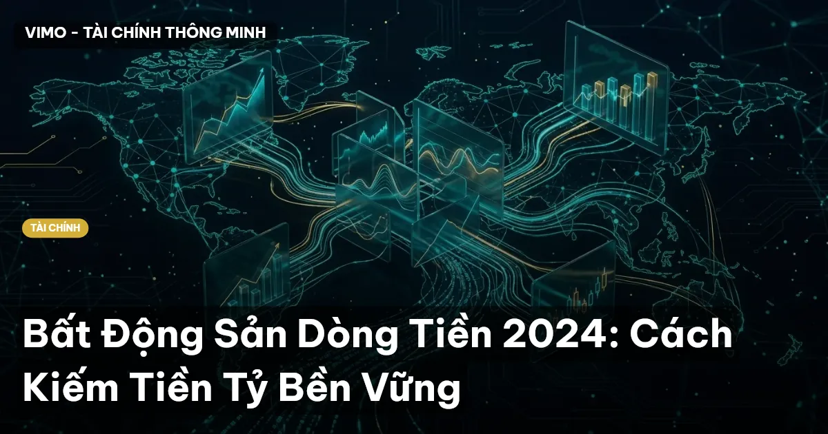 Bất Động Sản Dòng Tiền 2024: Cách Kiếm Tiền Tỷ Bền Vững