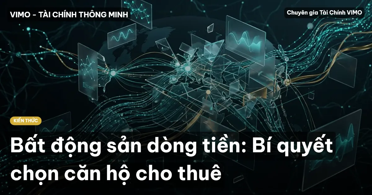 Bất động sản dòng tiền: Bí quyết chọn căn hộ cho thuê