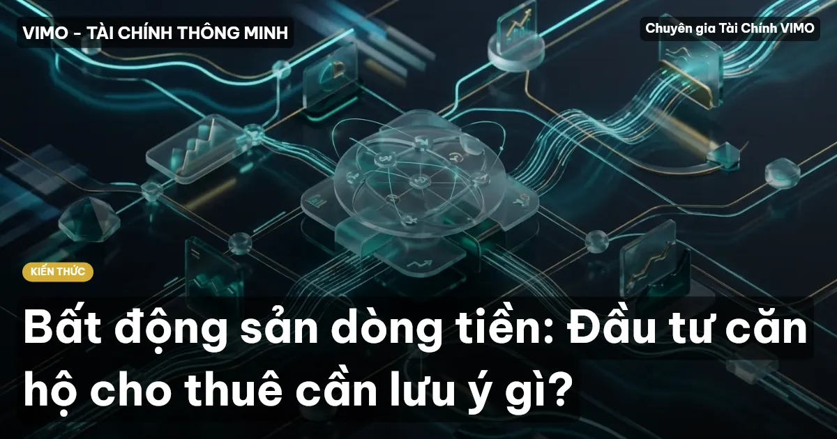 Bất động sản dòng tiền: Đầu tư căn hộ cho thuê cần lưu ý gì?