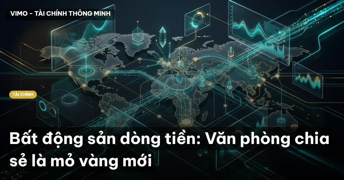 Bất động sản dòng tiền: Văn phòng chia sẻ là mỏ vàng mới