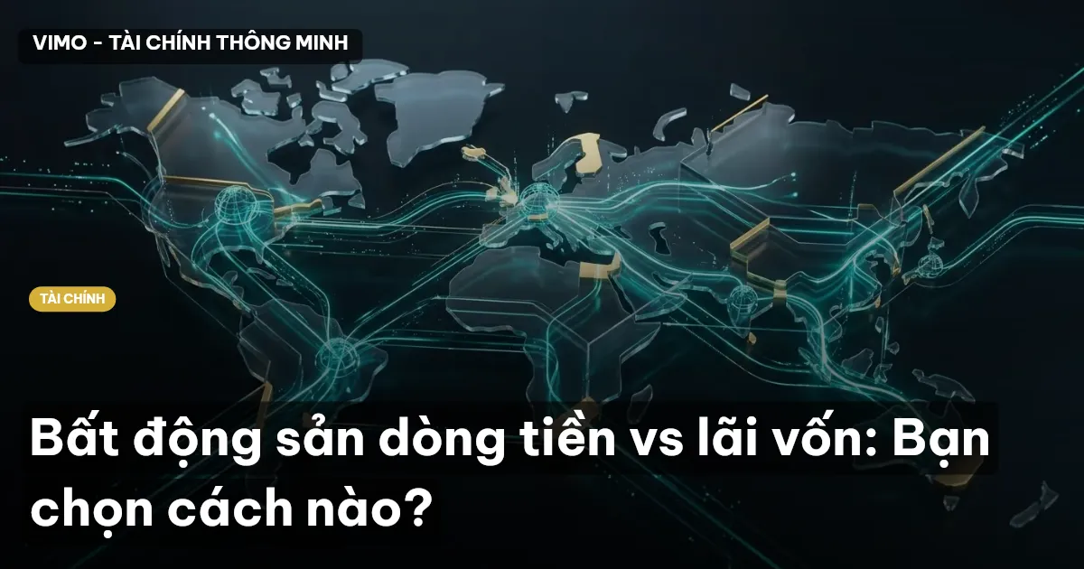 Bất động sản dòng tiền vs lãi vốn: Bạn chọn cách nào?