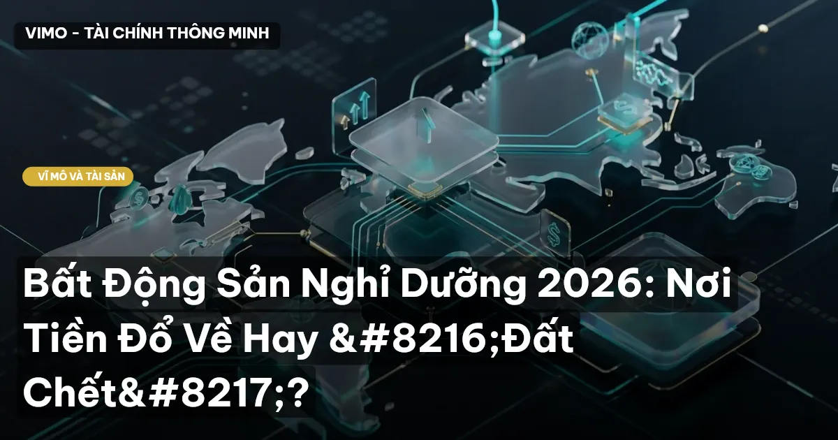 Bất Động Sản Nghỉ Dưỡng 2026: Nơi Tiền Đổ Về Hay ‘Đất Chết’?
